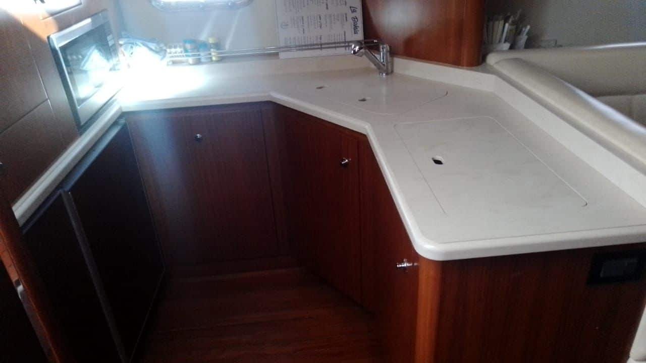 tiara-48ft-private-boat-charter-casa-de-campo-kitchen